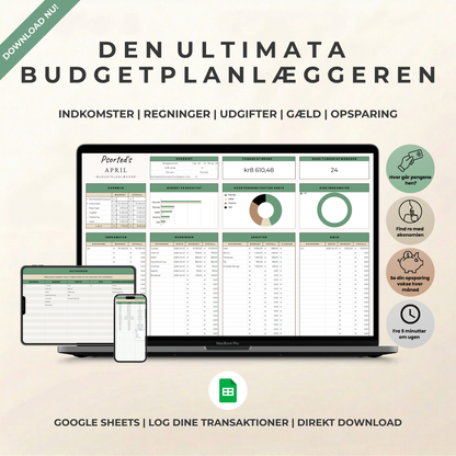 Psorted Budgetpakke - Til din daglige økonomi
