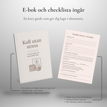 Psorted Budgetpaket – För din vardagsekonomi