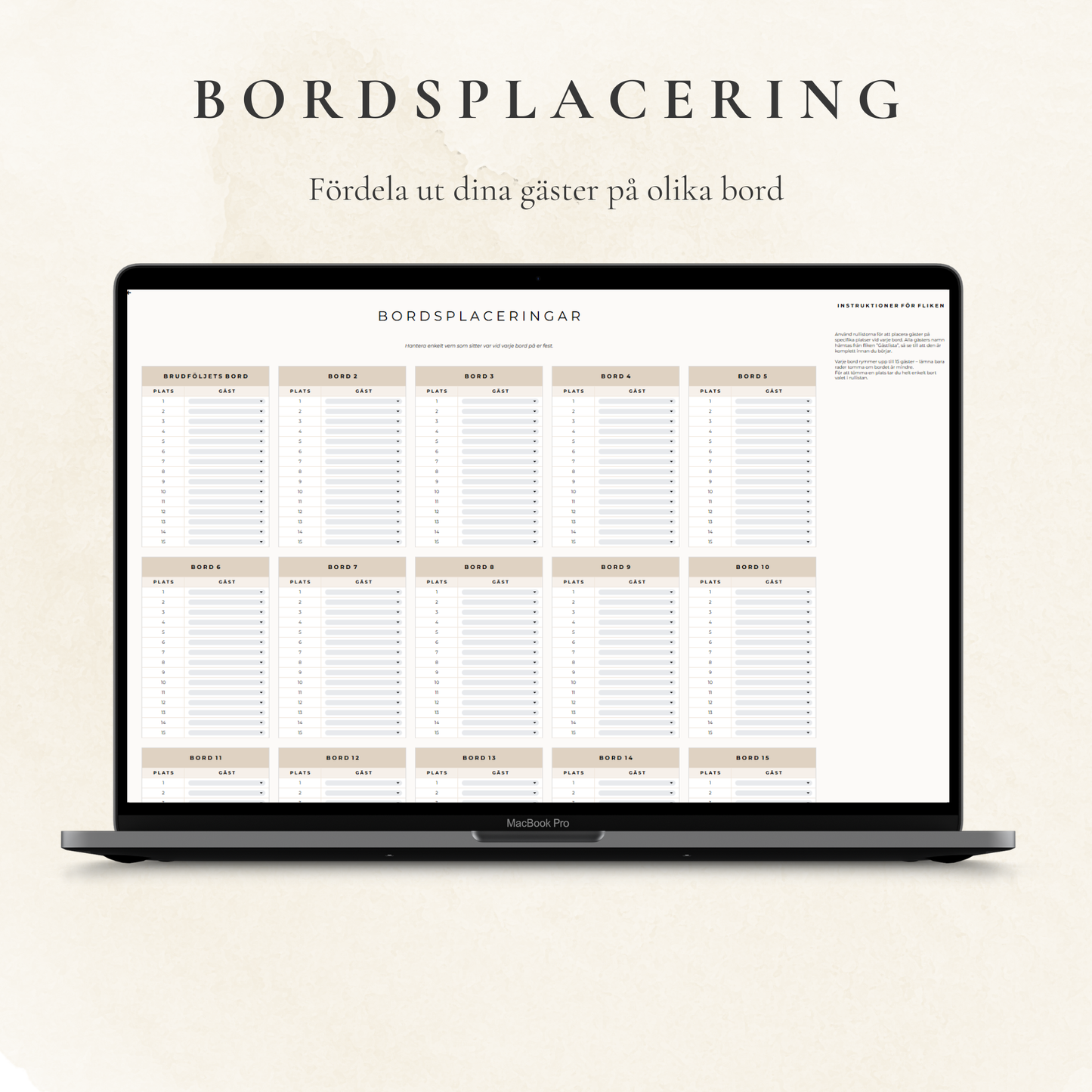 Psorted Bröllopspaket – Allt ni behöver inför bröllopet